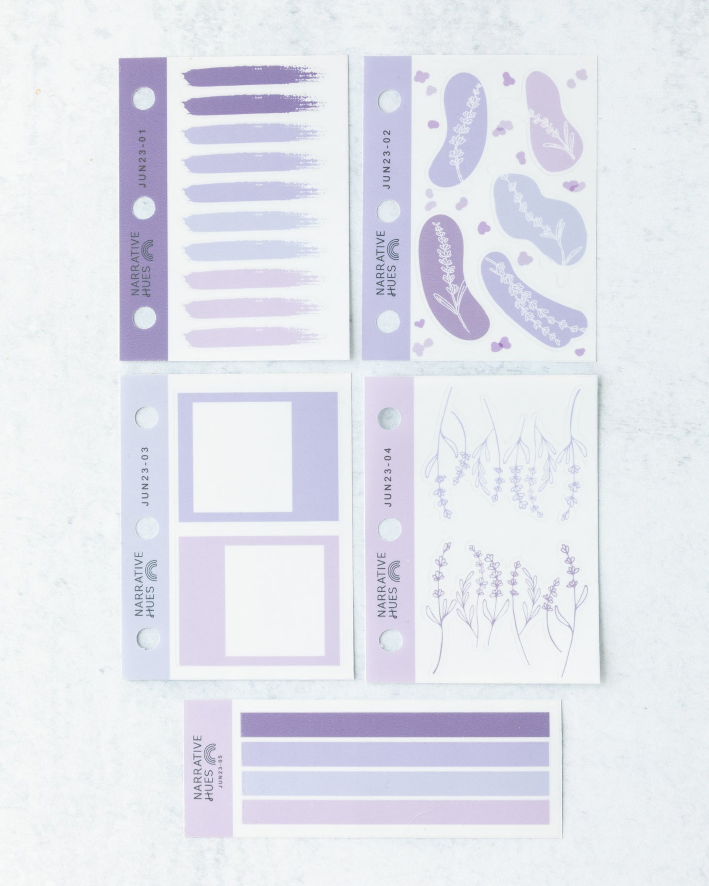 Lav Sticker Kit – Narrative Hues