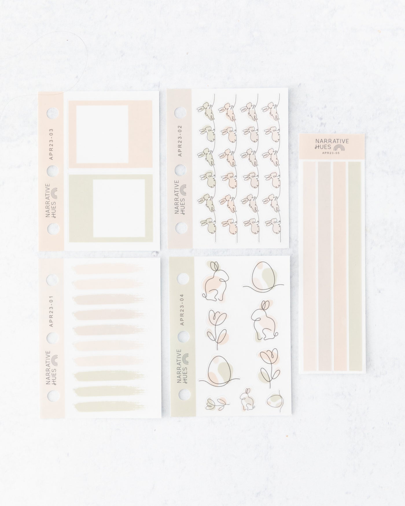 Cottontail Sticker Kit