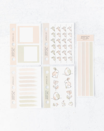 Cottontail Sticker Kit